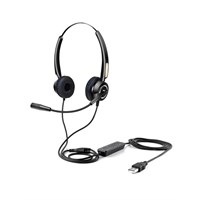 Urban Factory USB HEADSET WITH REMOTE CONTROL Wired Head-band USB Type-A Black